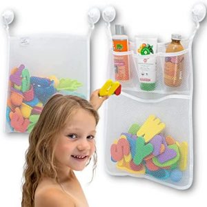 Bath Toys for Kids Ages 4-8, Wall Bathtub Toy Slide for Toddlers 3 4 5 6  Years, Baby Bath Toys with Wind-Up Duck, 35 PCS Slide Shower Tracks Water